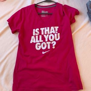 Mixture of Nike tops.